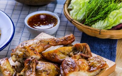 Ricette thailandesi: pollo alla griglia con citronella e curcuma
