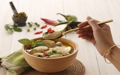 Ricette thailandesi: Pollo al curry verde
