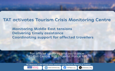 TAT attiva il Centro di Monitoraggio delle Crisi Turistiche in risposta alle tensioni in Medio Oriente